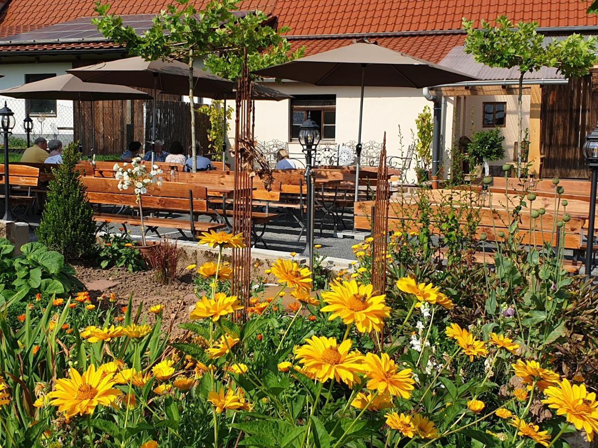 Gasthof Hirsch Schollbrunn Esterno foto